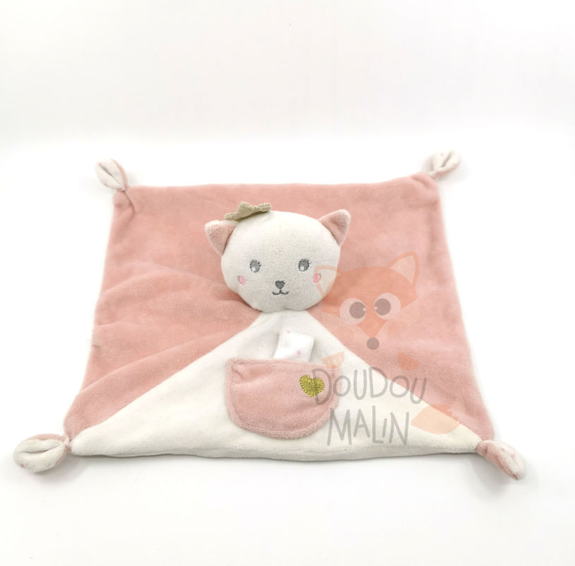  comforter cat white pink 25 cm 